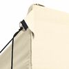 vidaXL Foldable Tent Pop-Up with 4 Side Walls 9.8'x14.8' Cream White
