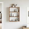 vidaXL Wall Shelf Old Wood Engineered Wood Medium Wall Shelf