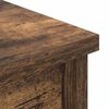 vidaXL Highboard Smoked Oak Engineered Wood Tall Highboard Rectangular