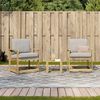 vidaXL Garden Lounge Set Treated Pine Solid Pine Wood Medium Durable
