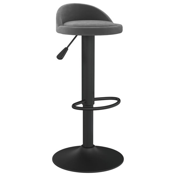 vidaXL Bar Stool Dark Grey