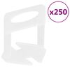 vidaXL Tile Levelling Clips 250 pcs 0.06 "