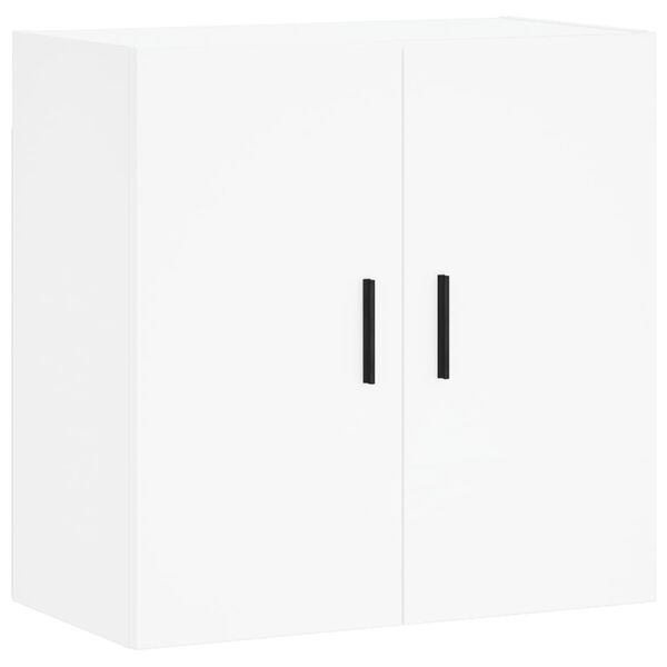 vidaXL Wall Cabinet White Engineered Wood 23.6x12.2x23.6 in Wall Cabinet