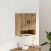 vidaXL Wall Cabinet Artisan Oak Engineered Wood