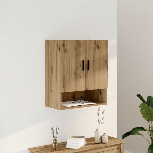 vidaXL Wall Cabinet Artisan Oak Engineered Wood