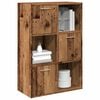 vidaXL Bookshelf Artisan Oak Engineered Wood Medium Bookshelf
