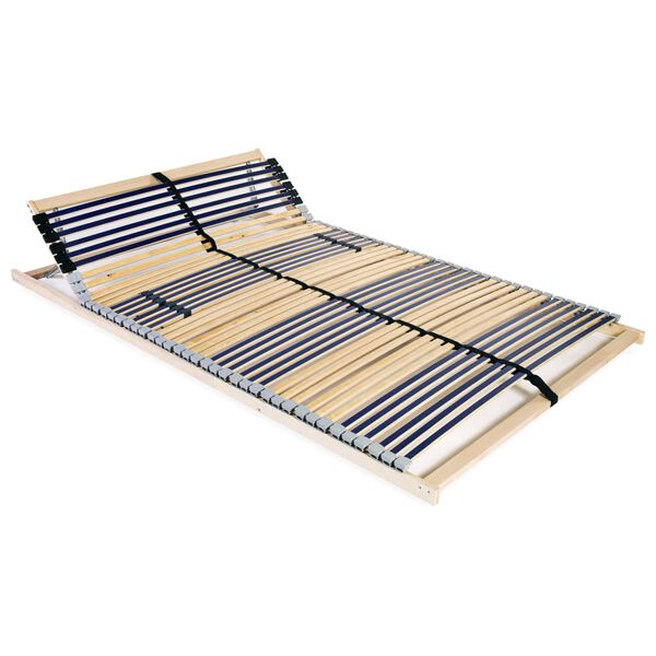 vidaXL Bed Base Beechwood Solid beechwood frame, Birch slats