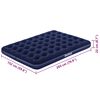Best Way Airbed Blue 79.9" x 59.8" x 8.7" Plastic