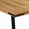vidaXL Dining Table 63"x31.5"x29.5" Solid Wood Mango