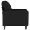 vidaXL Sofa Chair Black Velvet (100% polyester), Metal Single