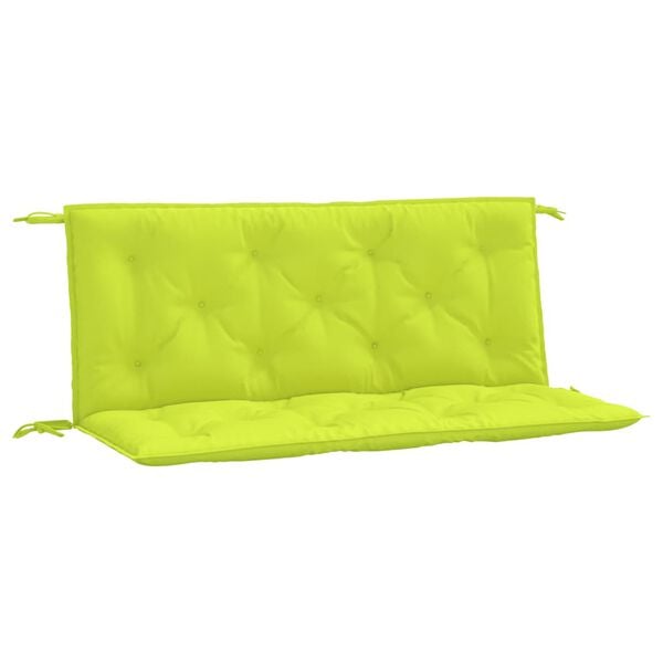 vidaXL Garden Bench Cushion Set of 2 Bright green