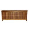 vidaXL Patio Storage Box 59"x19.7"x22.8" Solid Acacia Wood