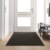 vidaXL Doormat Other Black 47.2" x 118.1" Polyamide and PVC