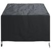 vidaXL Garden Chair Cover Black 96 x 79 x 74 cm 420D oxford fabric