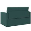 vidaXL Sofa Bed Dark Green 48.82 x 27.95 x 30.71 in Velvet