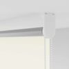 vidaXL Roller Blind Off white Polyester, Aluminum 57.1 in x 82.7 in