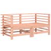 vidaXL Garden Lounge Set Natural Douglas Wood Solid Douglas Wood Large