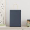 vidaXL Paper Bags 50 pcs with Handles Blue 21x11x31 cm