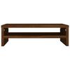 vidaXL Monitor Stand Brown oak Engineered wood Compact Monitor Stand
