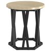 vidaXL Nesting Side Table 3 pcs Sonoma Oak Engineered wood and steel