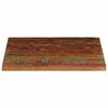 vidaXL Table Top 27.6"x27.6"x1.5" Square Solid Wood Reclaimed