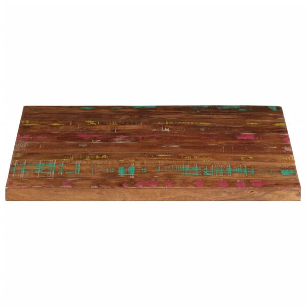 vidaXL Table Top 27.6"x27.6"x1.5" Square Solid Wood Reclaimed