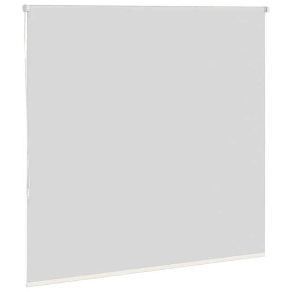 vidaXL Roller Blind Off white 100% Polyester, Aluminum top rail 61x68.9 in