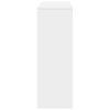vidaXL Room Divider White Engineered Wood 39.4 in x 13.0 in x 37.2 in