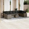 vidaXL Garden Sofa Set Grey
