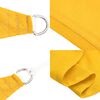 vidaXL Sunshade Sail 1.75 oz/ft&sup2; Rectangular Yellow 6.6x11.5' HDPE