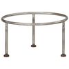 vidaXL Fire Pit 21.7x21.7x15.0" Iron