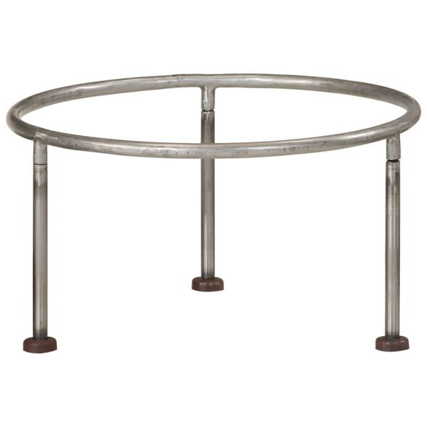 vidaXL Fire Pit 21.7x21.7x15.0" Iron