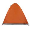 vidaXL Camping Tent Dome 2-Person Orange Waterproof