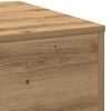 vidaXL Coffee Table Artisan Oak 31.50 x 31.50 x 12.20 in