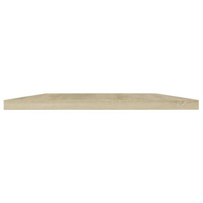 vidaXL Bookshelf Boards 8 pcs Sonoma Oak 39.4"x11.8"x0.6" Engineered Wood