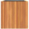 vidaXL Garden Planter Natural wood Solid Acacia wood