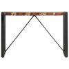 vidaXL Console Table Multicolor Solid reclaimed wood and steel