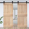 vidaXL Door NARVIK 37.4"x82.7" Solid Wood Pine