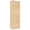 vidaXL Storage Cabinet Sonoma Oak Engineered Wood Large