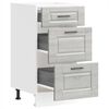 vidaXL Kitchen Base Cabinet Grey Sonoma Engineered Wood Medium