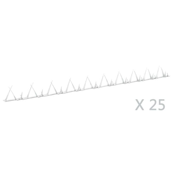 vidaXL Wall Spikes 25 pcs Steel 3.3'