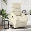 vidaXL Electric Stand Up Recliner Chair Cream