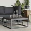 vidaXL Outdoor Furniture Black Aluminium