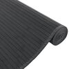 vidaXL Rug Grey Bamboo, Polypropylene 31.5 x 39.4 in Non-slip Rug
