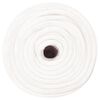 vidaXL Boat Rope Full White 0.47 " 820.2 ' Polypropylene