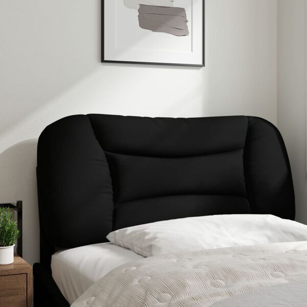 vidaXL Headboard Cushion Black 100% Polyester 31.5 in Headboard Cushion