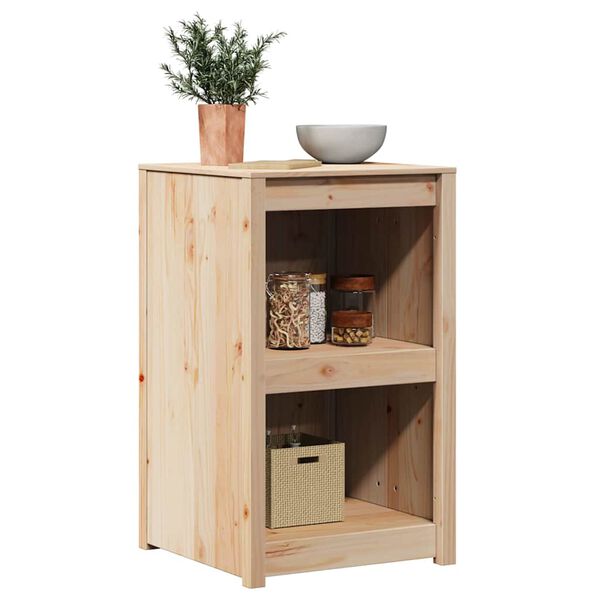 vidaXL Kitchen Cabinet with Shelf Brown Oak 21.65 x 21.65 x 36.22 in