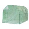 Nature Greenhouse Green Galvanized metal 11.5 x 6.6 x 6.6 ft