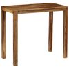 vidaXL Bar Table Solid Acacia Wood 46.4"x23.6"x42.1"