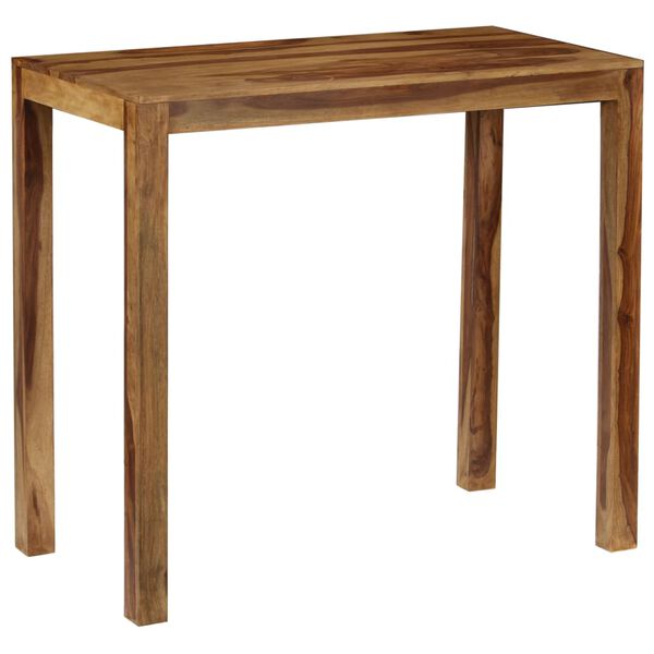 vidaXL Bar Table Solid Acacia Wood 46.4"x23.6"x42.1"